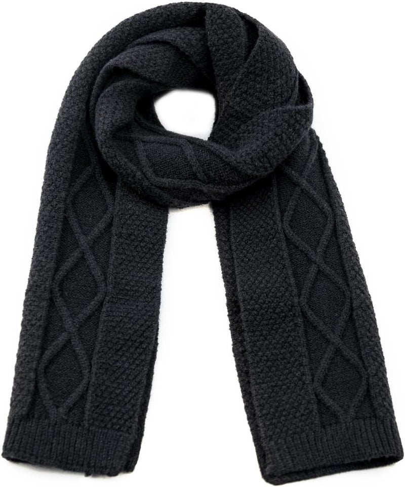 YATANAM Toddler Scarf Warm Knit Kids Neck Warmer Soft Stretch Baby Winter Scarves for Boys Girls - Image 1